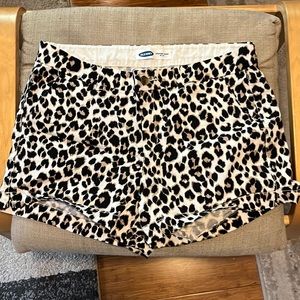 Old Navy Cheetah Print Shorts